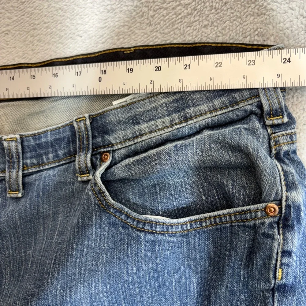 Lee Loose Fit Jeans Mens 50x30 Blue Denim Stretch Comfort Straight Leg 102101305